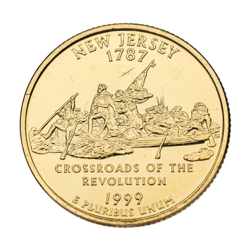 Монета "США. 25 центів. Нью-Джерсі. 1999" 413_12 фото