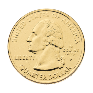 Серія "USA quarters: знамениті американські монети* у чверть долара&rdquo;. 10 шт 413_сет2 фото